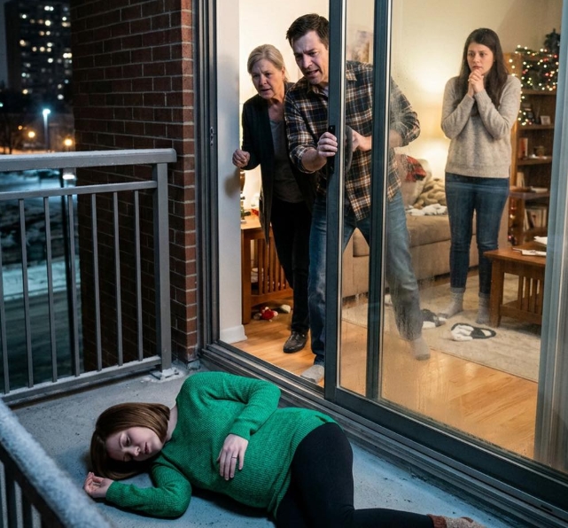 Kayınvalidem beni dondurucu soğukta balkona kilitlediğinde altı aylık hamileydim