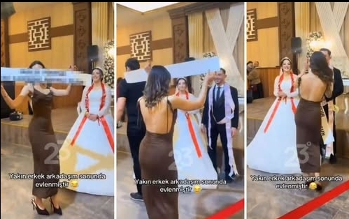 Düğünde Açtığı Pankart