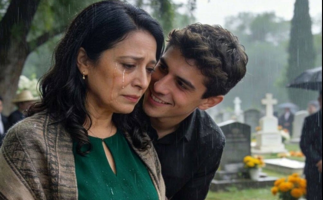 Kocamın cenazesinde oğlum elimi sıktı ve fısıldadı