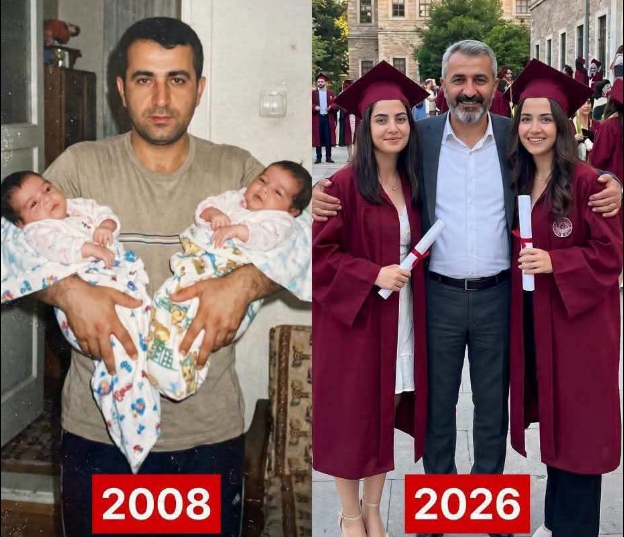 Eşim, ikiz kızlarımızı doğumdan hemen sonra terk etti.
