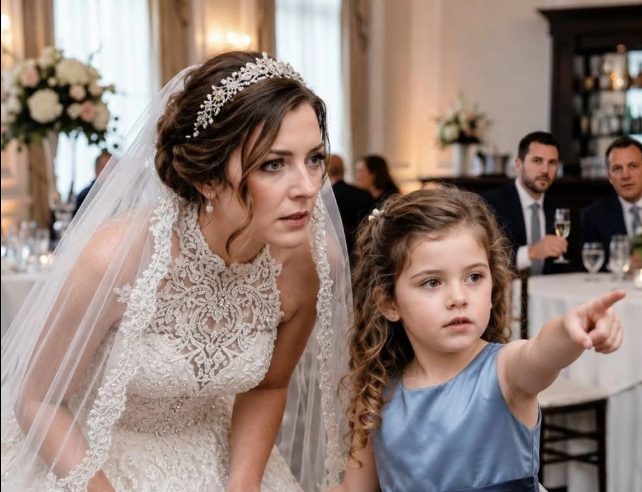 5 yaşındaki kızım gelinliğimi çekiştirip fısıldadı