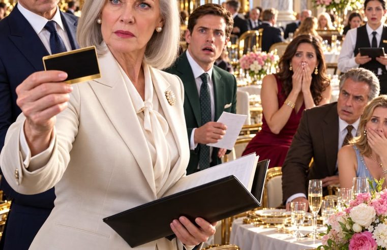 On mother’s day, I went to dinner alone at an Italian restaurant. I ran into my son and his wife’s family just as I’d finished paying my check. Then I heard him reading out my membership number to the manager. And what I did next… made every one of them go pale.