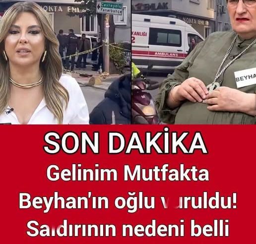 Gelinim Mutfakta yarışmasıyla tanınan kaynana Beyhan’ın oğlu