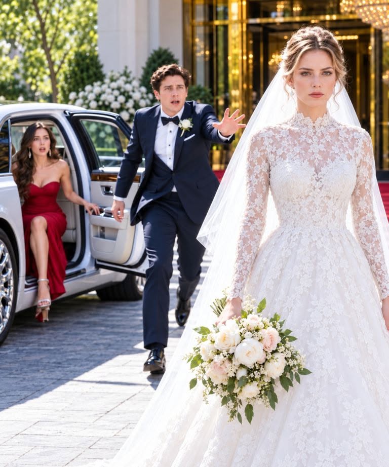 On my wedding day, my husband’s ex showed up at our bridal car and said, ‘Let me ride with you.’ He answered, ‘Laurel, just shift over a little so she can fit.’ I stepped out of the bridal car in my wedding gown and walked back into my parents’ house.